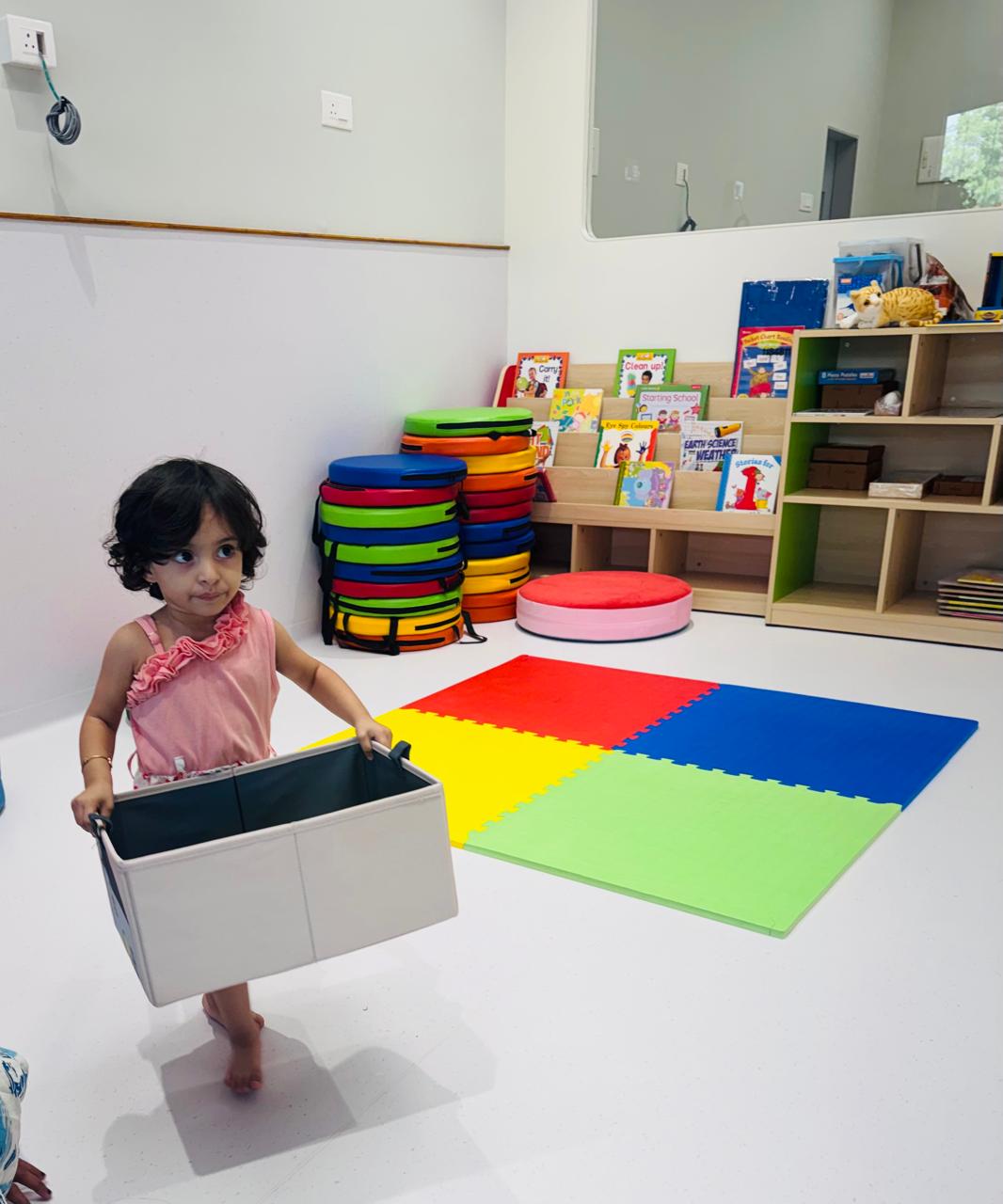 Curious Cubs Junior KG classroom in Kharghar